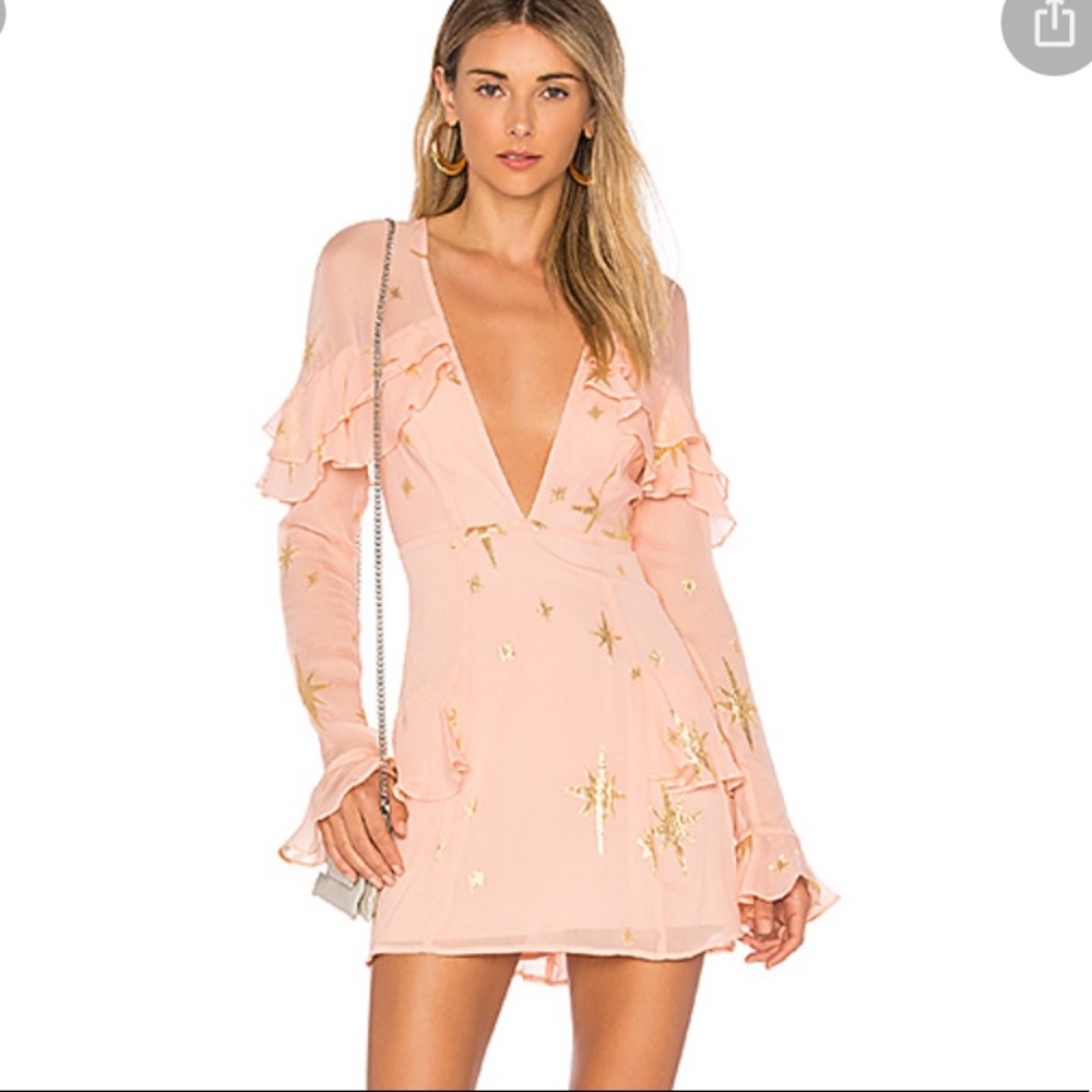 For love and lemons star mini dress
